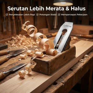 Lafma Mata Serut Kayu / Mata Ketam / Mata Sugu LAFMA 1 3/4 Inch – Baja Tajam & Awet